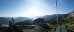 Archiv Foto Webcam Garmisch: Ausblick am Osterfelderkopf 06:00