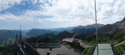 Archiv Foto Webcam Garmisch: Ausblick am Osterfelderkopf 09:00