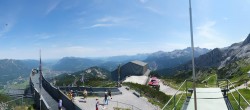 Archiv Foto Webcam Garmisch: Ausblick am Osterfelderkopf 11:00