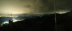 Archiv Foto Webcam Garmisch: Ausblick am Osterfelderkopf 23:00