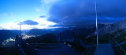 Archiv Foto Webcam Garmisch: Ausblick am Osterfelderkopf 03:00