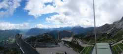 Archiv Foto Webcam Garmisch: Ausblick am Osterfelderkopf 09:00