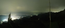 Archiv Foto Webcam Garmisch: Ausblick am Osterfelderkopf 01:00