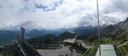 Archiv Foto Webcam Garmisch: Ausblick am Osterfelderkopf 09:00