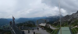 Archiv Foto Webcam Garmisch: Ausblick am Osterfelderkopf 11:00