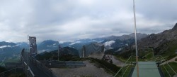 Archiv Foto Webcam Garmisch: Ausblick am Osterfelderkopf 17:00