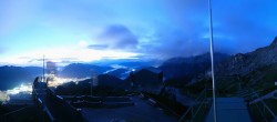 Archiv Foto Webcam Garmisch: Ausblick am Osterfelderkopf 03:00