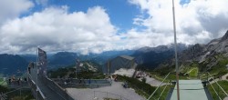 Archiv Foto Webcam Garmisch: Ausblick am Osterfelderkopf 11:00