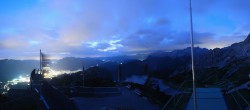 Archiv Foto Webcam Garmisch: Ausblick am Osterfelderkopf 03:00