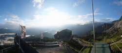 Archiv Foto Webcam Garmisch: Ausblick am Osterfelderkopf 06:00