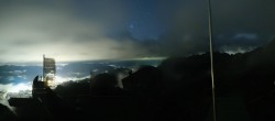 Archiv Foto Webcam Garmisch: Ausblick am Osterfelderkopf 01:00