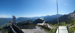 Archiv Foto Webcam Garmisch: Ausblick am Osterfelderkopf 09:00