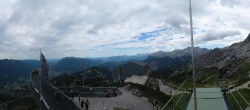 Archiv Foto Webcam Garmisch: Ausblick am Osterfelderkopf 11:00