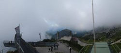 Archiv Foto Webcam Garmisch: Ausblick am Osterfelderkopf 13:00