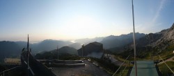 Archiv Foto Webcam Garmisch: Ausblick am Osterfelderkopf 06:00