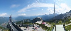 Archiv Foto Webcam Garmisch: Ausblick am Osterfelderkopf 11:00