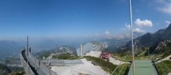 Archiv Foto Webcam Garmisch: Ausblick am Osterfelderkopf 15:00