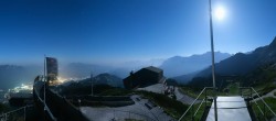 Archiv Foto Webcam Garmisch: Ausblick am Osterfelderkopf 23:00