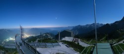 Archiv Foto Webcam Garmisch: Ausblick am Osterfelderkopf 03:00