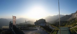 Archiv Foto Webcam Garmisch: Ausblick am Osterfelderkopf 06:00