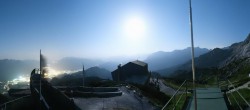 Archiv Foto Webcam Garmisch: Ausblick am Osterfelderkopf 23:00