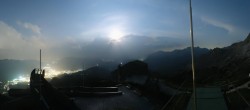 Archiv Foto Webcam Garmisch: Ausblick am Osterfelderkopf 23:00