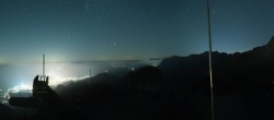 Archiv Foto Webcam Garmisch: Ausblick am Osterfelderkopf 23:00
