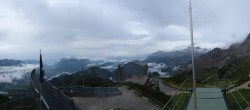 Archiv Foto Webcam Garmisch: Ausblick am Osterfelderkopf 17:00