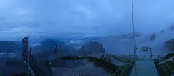 Archiv Foto Webcam Garmisch: Ausblick am Osterfelderkopf 19:00