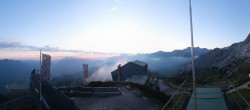 Archiv Foto Webcam Garmisch: Ausblick am Osterfelderkopf 05:00