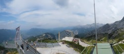 Archiv Foto Webcam Garmisch: Ausblick am Osterfelderkopf 13:00