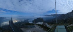 Archiv Foto Webcam Garmisch: Ausblick am Osterfelderkopf 23:00