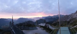 Archiv Foto Webcam Garmisch: Ausblick am Osterfelderkopf 03:00