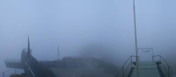 Archiv Foto Webcam Garmisch: Ausblick am Osterfelderkopf 17:00