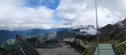 Archiv Foto Webcam Garmisch: Ausblick am Osterfelderkopf 11:00