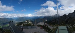 Archiv Foto Webcam Garmisch: Ausblick am Osterfelderkopf 13:00