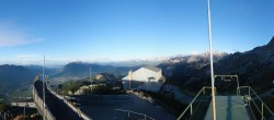 Archiv Foto Webcam Garmisch: Ausblick am Osterfelderkopf 17:00