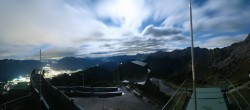 Archiv Foto Webcam Garmisch: Ausblick am Osterfelderkopf 01:00