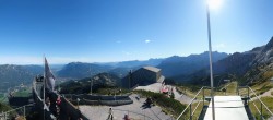 Archiv Foto Webcam Garmisch: Ausblick am Osterfelderkopf 09:00