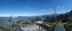 Archiv Foto Webcam Garmisch: Ausblick am Osterfelderkopf 13:00
