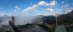 Archiv Foto Webcam Garmisch: Ausblick am Osterfelderkopf 17:00
