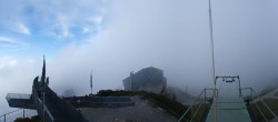 Archiv Foto Webcam Garmisch: Ausblick am Osterfelderkopf 09:00