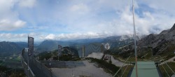 Archiv Foto Webcam Garmisch: Ausblick am Osterfelderkopf 15:00