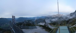 Archiv Foto Webcam Garmisch: Ausblick am Osterfelderkopf 17:00