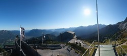 Archiv Foto Webcam Garmisch: Ausblick am Osterfelderkopf 08:00