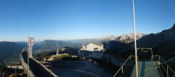 Archiv Foto Webcam Garmisch: Ausblick am Osterfelderkopf 17:00