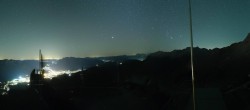 Archiv Foto Webcam Garmisch: Ausblick am Osterfelderkopf 01:00