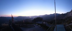 Archiv Foto Webcam Garmisch: Ausblick am Osterfelderkopf 05:00