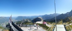 Archiv Foto Webcam Garmisch: Ausblick am Osterfelderkopf 11:00