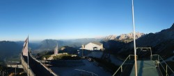 Archiv Foto Webcam Garmisch: Ausblick am Osterfelderkopf 17:00